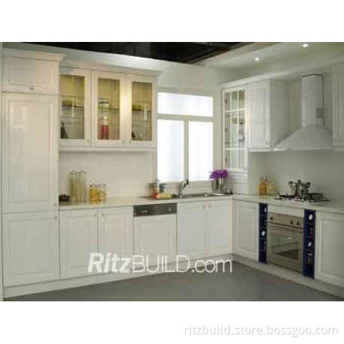 Home Kitchen Cabinet Antique Solid Wood Kitchen Furniture